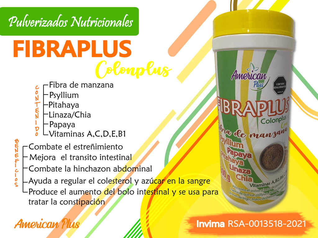 Fibra Plus psyllum Colon – Limpieza Intestinal y Digestión Saludable