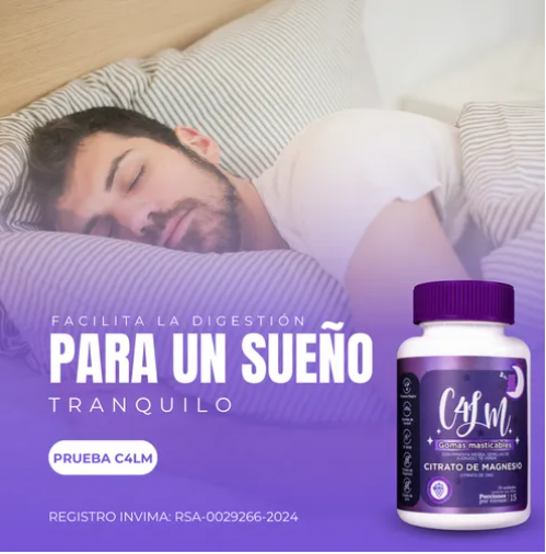 Sueño Profundo Citrato de Magnesio C – Gomitas para Dormir Mejor y Relajarte