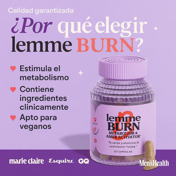 Lemme Burn - Quema grasa y controla tu apetito desde hoy