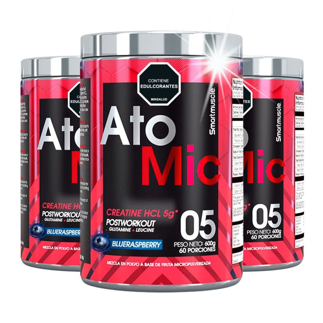 Creatina HCL Alta Absorción – Pack x3 Unidades | Fuerza y Recuperación Muscular