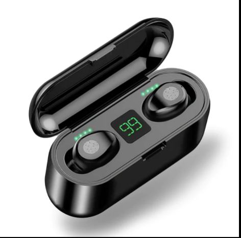 Audífonos Inalámbricos F9 con Power Bank – Bluetooth 5.0 HiFi