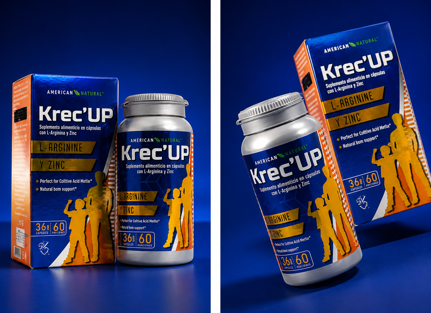 KREC'UP – Suplemento Masculino de Energía y Rendimiento
